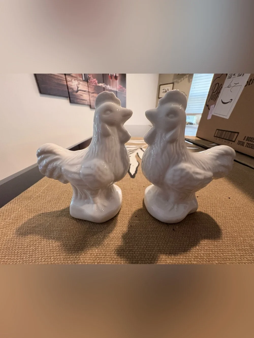 Vintage Chicken set of Salt and Pepper Shakers